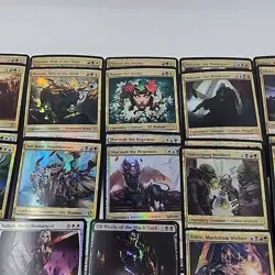 Lot of 52 Oversized MTG Magic the Gathering Commander Cards 2013-2019 NM - Image 3