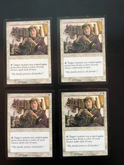 4 x MTG Urza's Legacy Mother of Runes - #2 - see picts for condition - Image 1