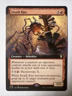 MTG - Commander Legends: Baldur’s Gate - Death Kiss - EXTENDED ART - NM - Image 1