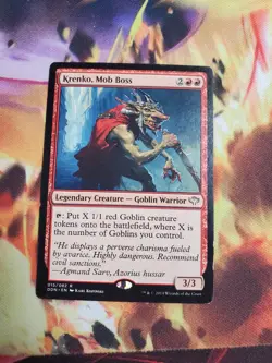 MTG Krenko, Mob Boss Duel Decks: Speed Vs. Cunning Rare No. 015/082 - Image 1
