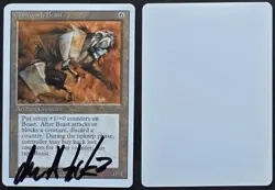 Signed MtG Magic Drew Tucker Artist Proof _ Revised _ CLOCKWORK BEAST _ 1/100! - Image 1