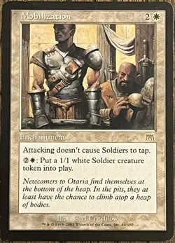 Mobilization - Onslaught - Magic MTG - LP - Rare - Image 1