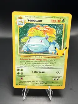 Pokemon Celebrations Venusaur 15/102 Classic Collection Holo Rare E - Image 1