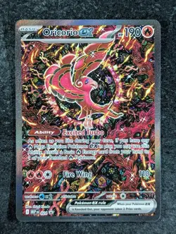 2025 Pokemon ORICORIO EX #024 Black Star Promo Ultra Premium Collection English - Image 1