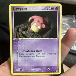 Pokemon TCG Slowpoke 80/112 Fire Red Leaf Green 2004 Non Holo NM - Image 1