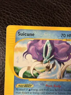 Pokemon TCG Suicune Aquapolis 37/147 Regular Rare MP - Image 2