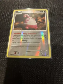 Happiny 52/123 Mysterious Treasures Reverse Holo Excellent Condition Pokemon - Image 5