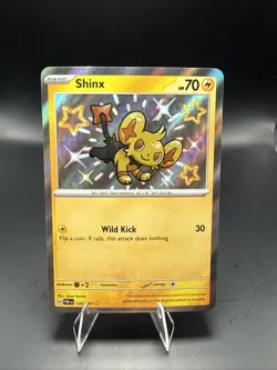 Pokemon Shinx 135/091 SV: Paldean Fates Shiny Rare NM - Image 2