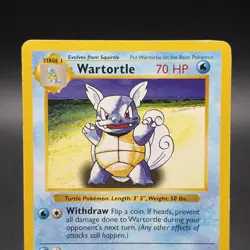 Pokemon Wartortle 042/102 Base Set (Shadowless) Regular - Image 2
