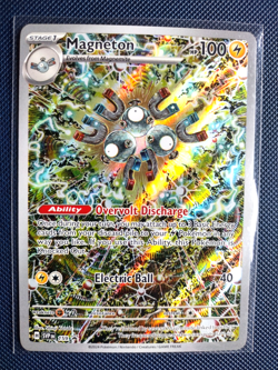 Magneton 159 Black Star Promo Illustration Rare Sv08: Surging Sparks NM - Image 1