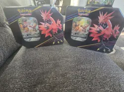 Pokemon TCG: Crown Zenith Tin (Galarian Zapdos) Factory Sealed - Image 2