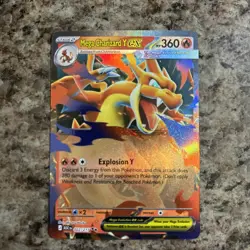 Mega Charizard Y ex 022/217 Ascended Heroes English Pokemon TCG - Image 1