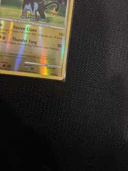 Luxio 52/130 Diamond and Pearl Reverse Holo Excellent Condition Pokemon - Image 5