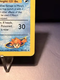 Pokemon Gym Heroes Holo Rare Unlimited Edition Misty’s Tentacruel - Image 4