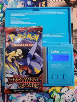 (VERY HEAVY) 22.2g Pokemon TCG Destined Rivals Booster Pack (SEALED)✅ - Image 1