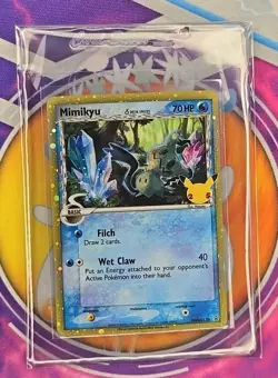 🔥Mimikyu SWSH136 Pokemon Celebrations 25th Anniversary Black Star Promo Holo👍 - Image 4