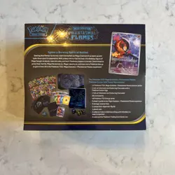 Phantasmal Flames Pokemon Center Exclusive Elite Trainer Box ETB Sealed in hand - Image 2
