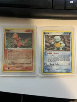 Ditto 61/113 64/113 Charmander Squirtle Pokemon Delta Species - Image 1