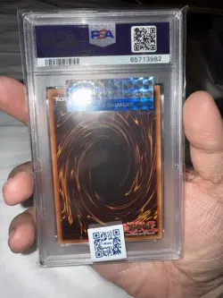 YuGiOh PSA 10 Gem Mint - Horn of Heaven MRD-130 1st Edition Ultra Rare - Image 2