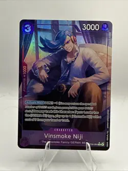 Vinsmoke Niji C OP06-064 Full Art Japanese ONE PIECE Card THE BEST PRB01 - NM - Image 1