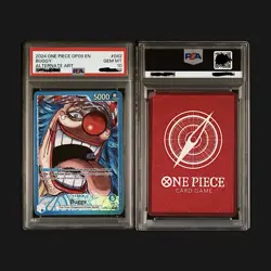 2024 ONE PIECE OP09-EMPERORS IN THE NEW WORLD #042 BUGGY ALTERNATE ART PSA 10 - Image 1