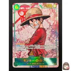[NM] Monkey D. Luffy ONE PIECE Japanese OP13-118 SEC Carrying on His Will 11F25 - Image 1