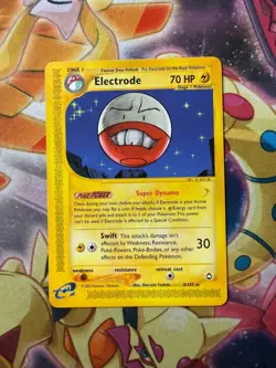 Pokemon Card - Electrode Aquapolis 8/147 Rare NM - Image 1