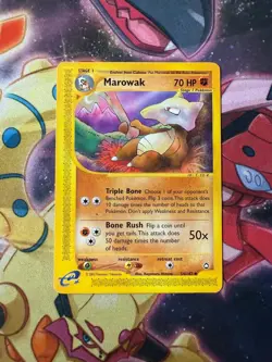 Pokemon Card - Marowak Aquapolis 54/147 Uncommon Non-Holo 2002 - Image 1