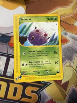 Venonat Pokemon Card Skyridge 112/144 - Image 1