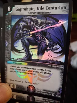 Duel Masters Gajirabute Vile Centurion English Foil Card Near Mint Condition - Image 1