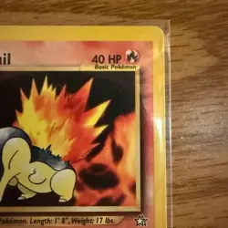 CYNDAQUIL - 56/111 - Neo Genesis - Pokemon Card - HP - 1st Edition - Image 4