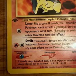 CYNDAQUIL - 56/111 - Neo Genesis - Pokemon Card - HP - 1st Edition - Image 5