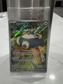 Snorlax 051 Sv: Scarlet & Violet Promo Cards Holo Sealed - Image 1