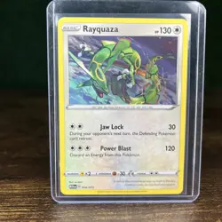 Pokemon TCG Rayquaza 2024 McDonald's Promo Card 014/015 Near Mint Condition - Image 1
