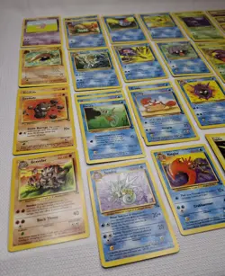 Vintage Pokemon Fossil Card Lot of 45 Holo Zapdos Common/Uncommon NM-LP - Image 5