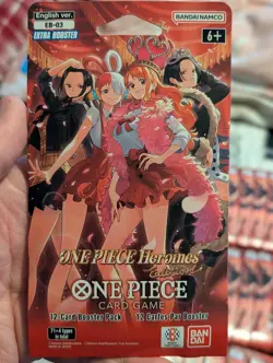 One Piece Card Game EB-03 Heroines Sleeved Booster Pack - Lot of 10 - Sealed - Image 2