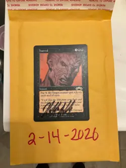 Mtg Hatred Exodus signed by Richard Garfield - Image 1