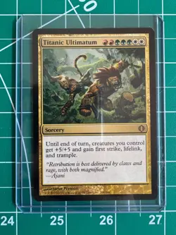 MTG Titanic Ultimatum, Shards of Alara , English - Image 1