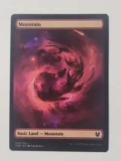 Mountain FULL ART MTG Theros Beyond Death NM/M Magic Regular 253/254 - Image 1