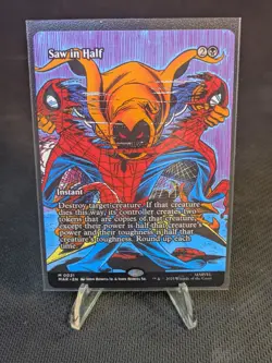 Saw in Half (Borderless) Marvel Universe Eternal-Legal Regular - Image 1