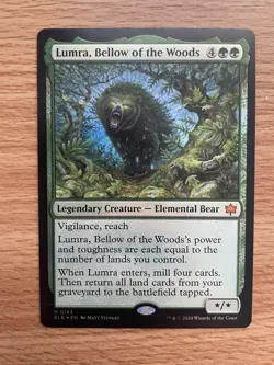 MTG Lumra, Bellow of the Woods FOIL NEAR MINT M 0183 - Image 1