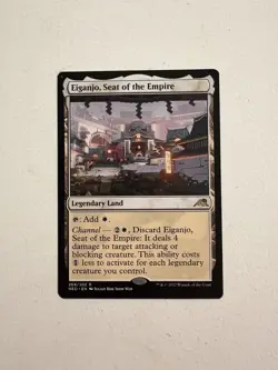 Eiganjo, Seat of the Empire (Kamigawa: Neon Dynasty) -Near Mint (NM) -Magic -MTG - Image 1