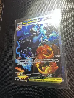 Mega Charizard X EX SIR 125/094 Phantasmal Flames English Pokemon TCG Pack Fresh - Image 2