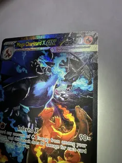 Mega Charizard X EX SIR 125/094 Phantasmal Flames English Pokemon TCG Pack Fresh - Image 4
