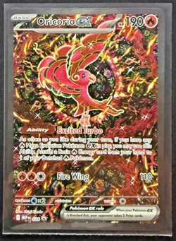 Pokemon TCG Oricorio ex 024 Me: Mega Evolution Promo Holo NM - Image 1
