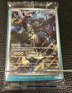 N's Zekrom 031 Ascended Heroes ETB Promo Pokemon Center Stamp - SEALED IN HAND - Image 1