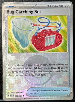 Bug Catching Set (Poke Ball) 102/131 Sv: Prismatic Evolutions Holo NM Pokemon - Image 1