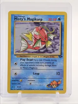 MISTY'S MAGIKARP 2000 POKEMON GYM CHALLENGE COMMON 88/132 Q3423 - Image 1