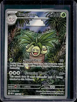 2025 Pokemon Mega Evolution Exeggutor Illustration Rare #135/132 - Image 1