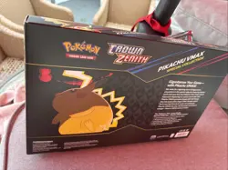 Pokemon TCG Sword & Shield Game Crown Zenith Pikachu VMAX Special Collection Box - Image 3